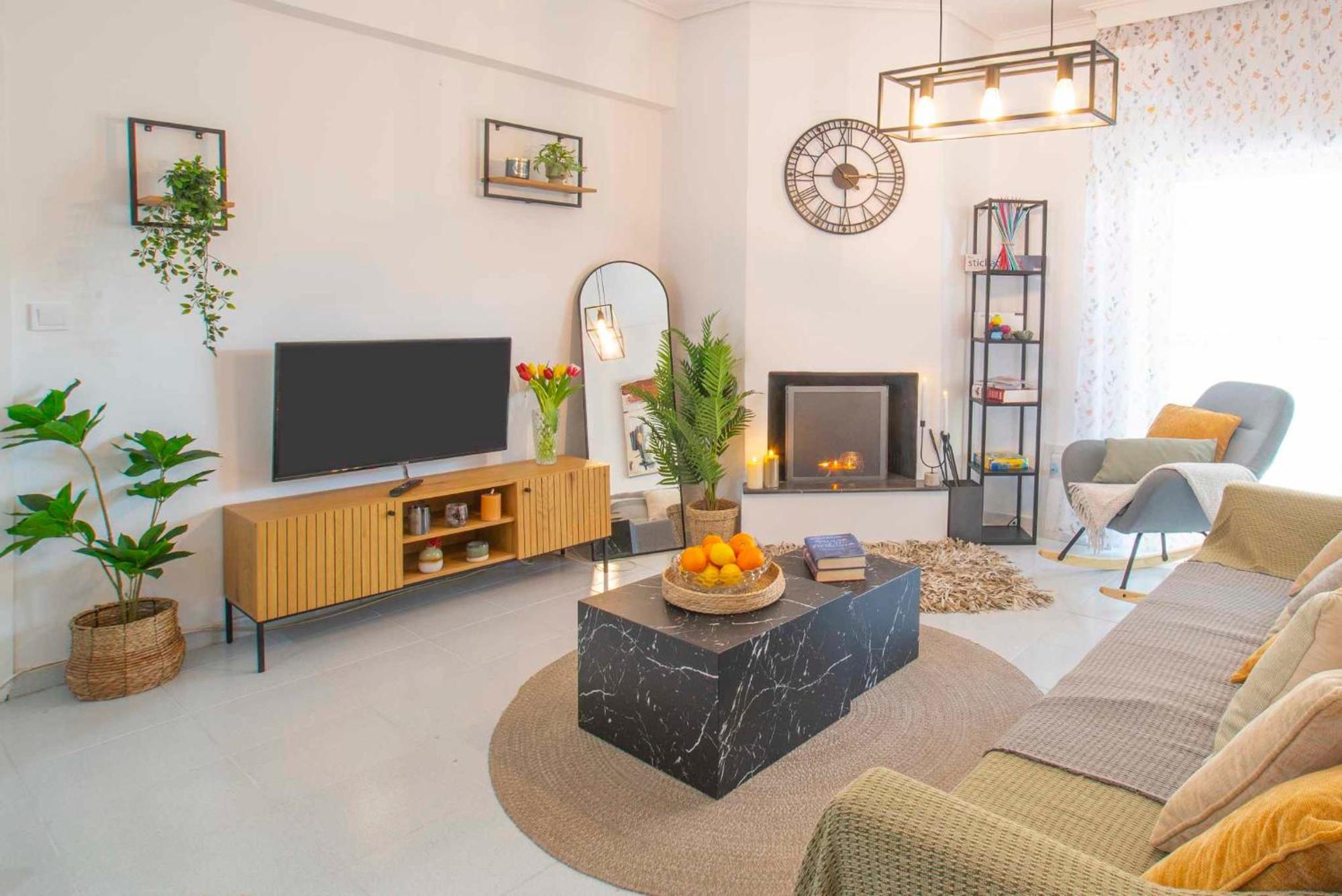 Top Floor Apartment In Chalkida Bagian luar foto
