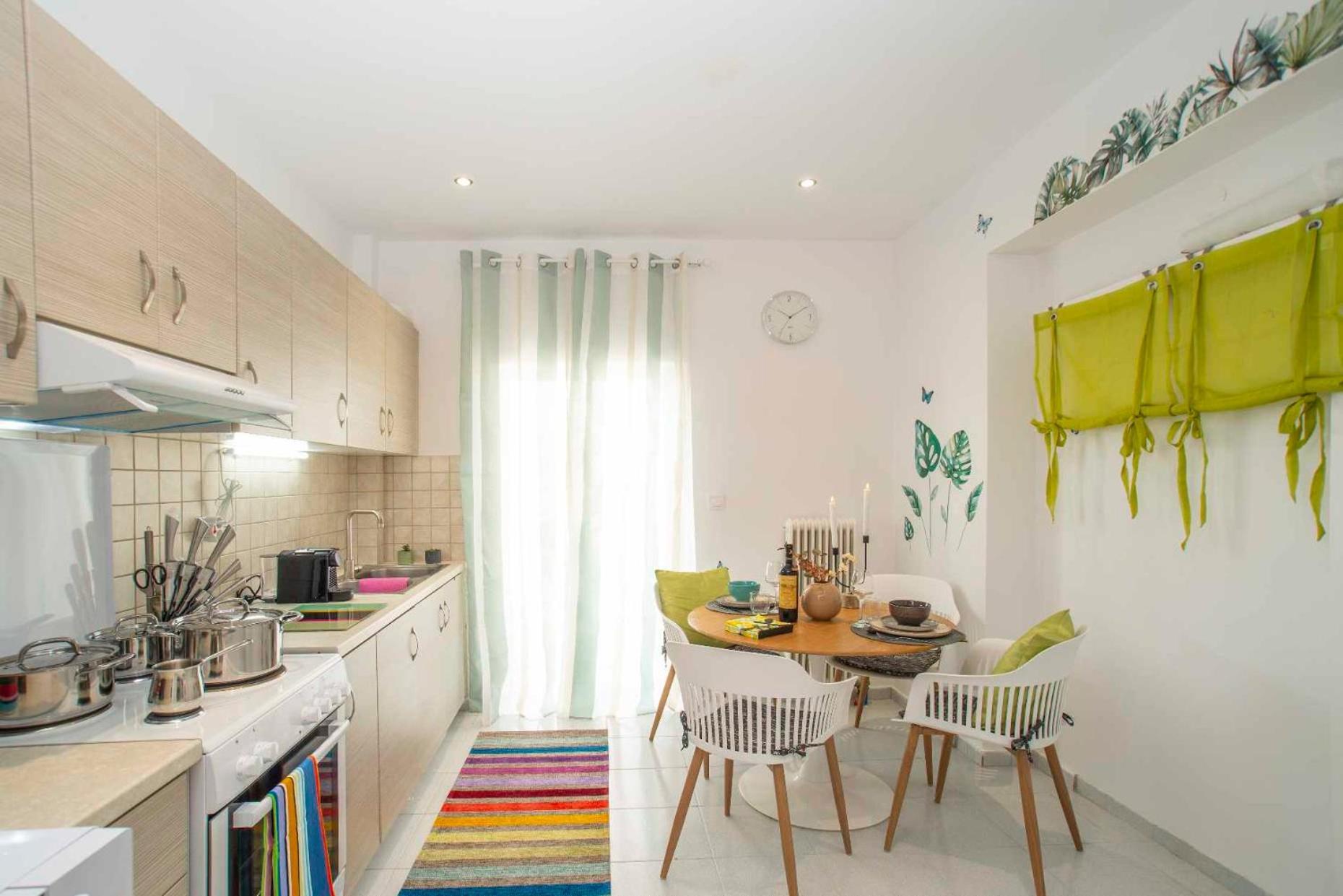 Top Floor Apartment In Chalkida Bagian luar foto