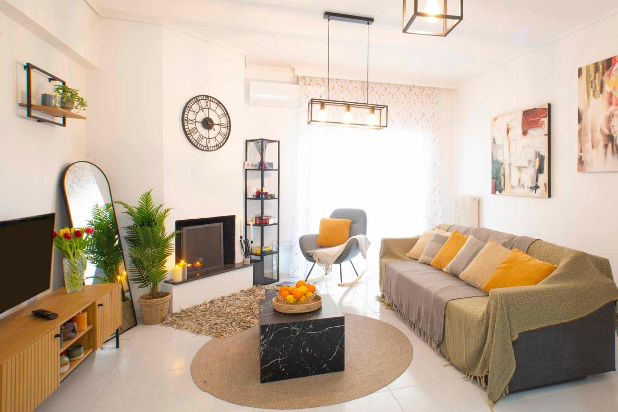 Top Floor Apartment In Chalkida Bagian luar foto