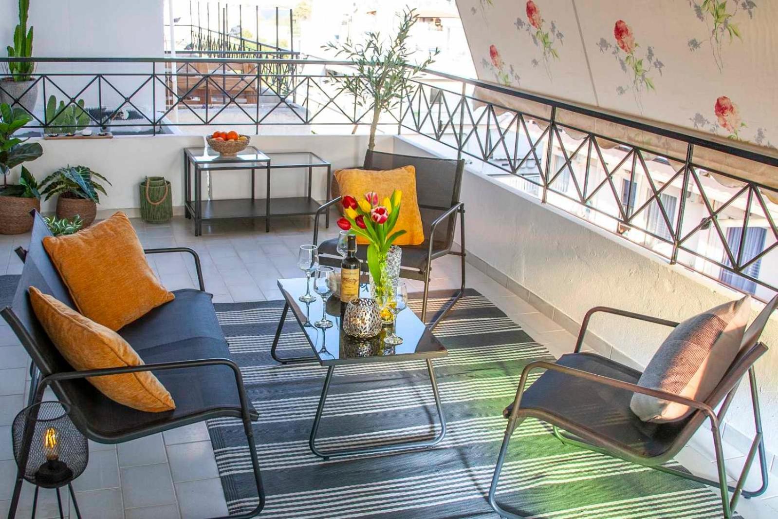 Top Floor Apartment In Chalkida Bagian luar foto